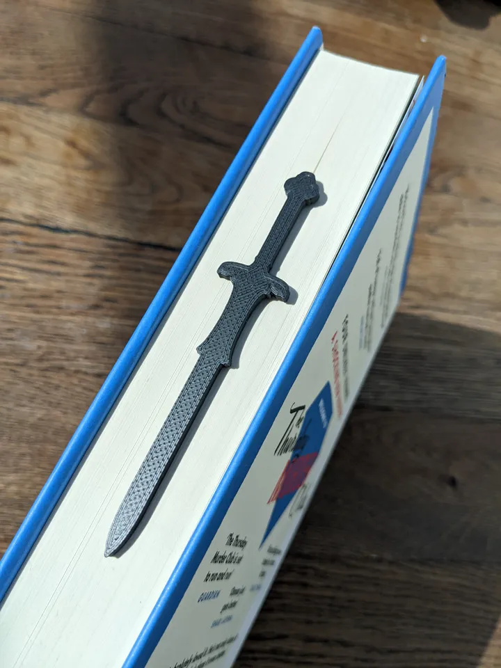 Bookmark - Conan Sword by Matthew Forde, Download free STL model